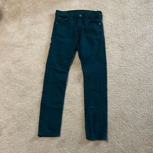 Green denim Levi’s 510